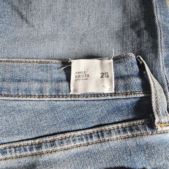 Hudson Krista Super Skinny Jeans Sz. 28 - Picture 8 of 10